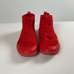 Suavs The Legacy Red High Top Sneaker Unisex Men's 10.5 Women's 12.5